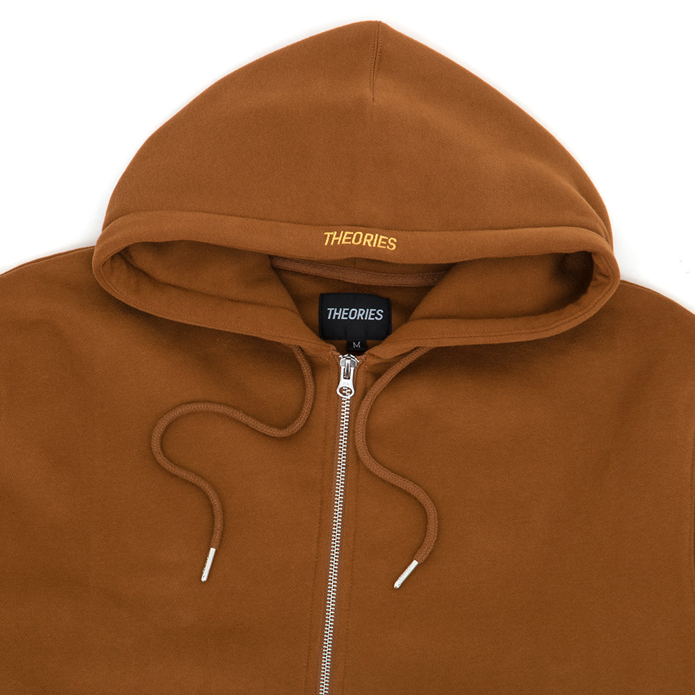 Scribble Sport Zip-Hoodie (Brass) (S)
