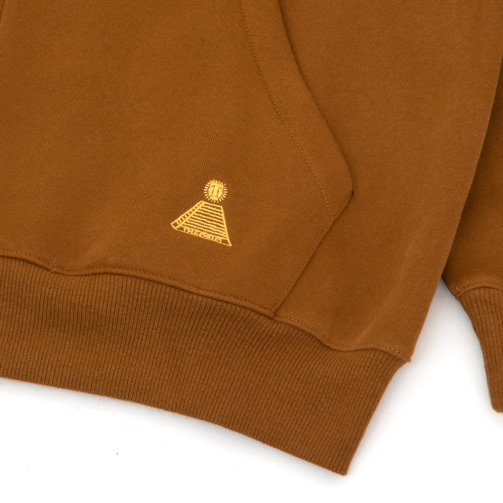Scribble Sport Zip-Hoodie (Brass) (S)
