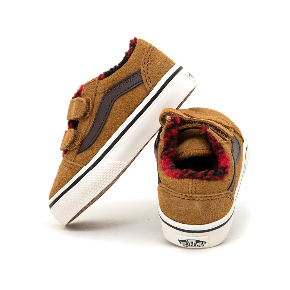 Toddler Old Skool V (Cozy Hug Golden Brown) VBU