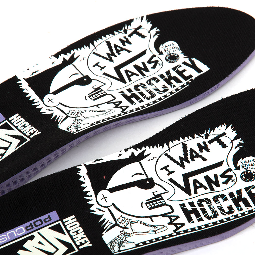 Skate Old Skool (Hockey Skateboards) Black / Snake VBU