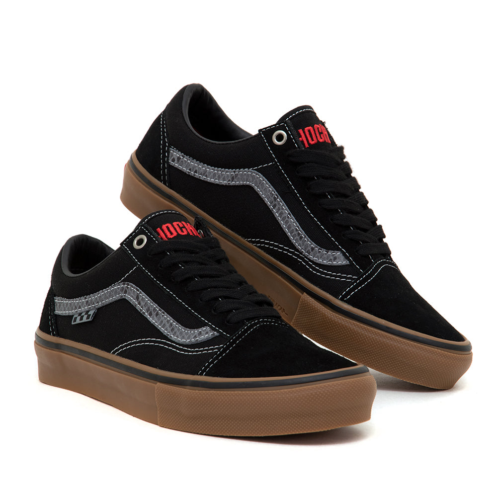 Skate Old Skool (Hockey Skateboards) Black / Snake VBU
