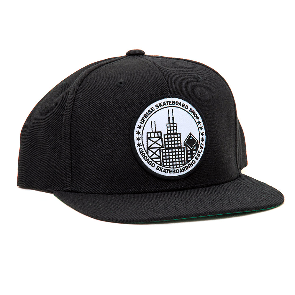 City Seal Snapback - Black