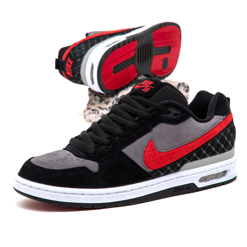 Paul Rodriguez Zoom Air Low QS ( Black / Varsity Red-Flint Grey-Black)