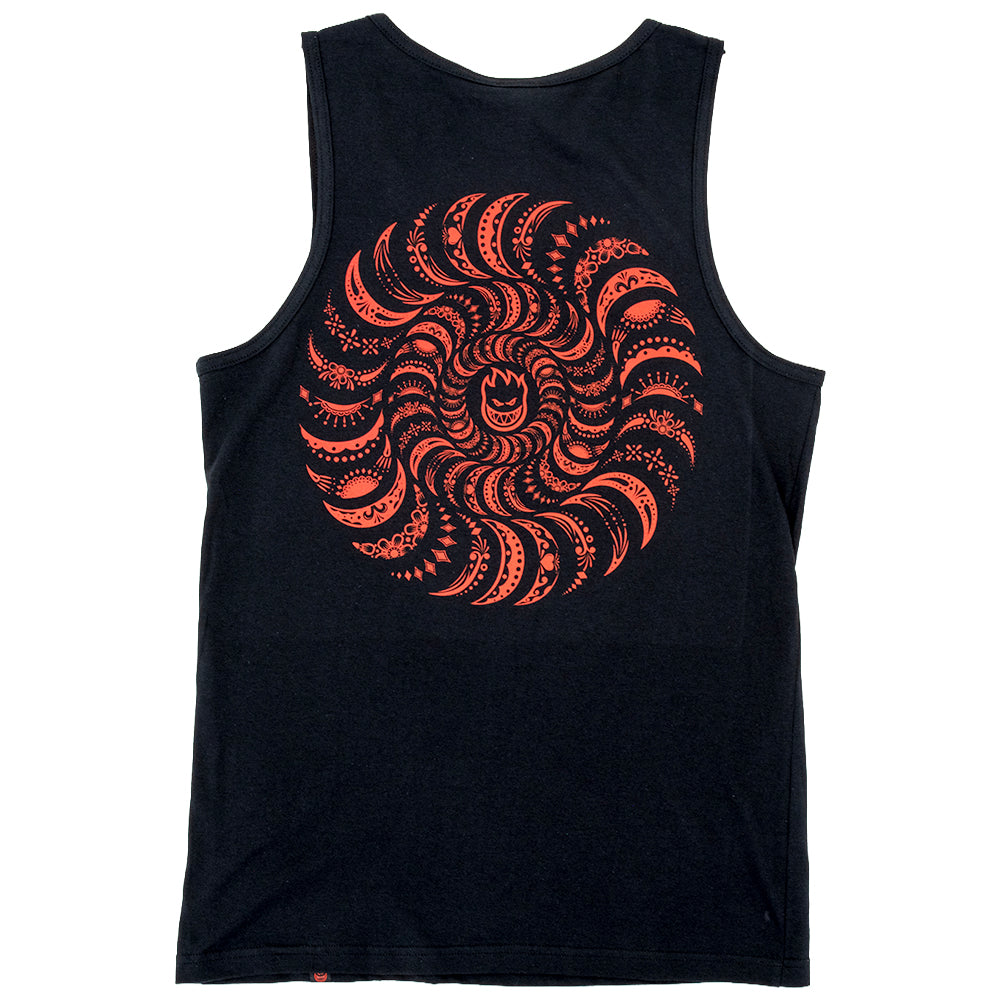 Classic Swirl Tank Top (Paisley Black)