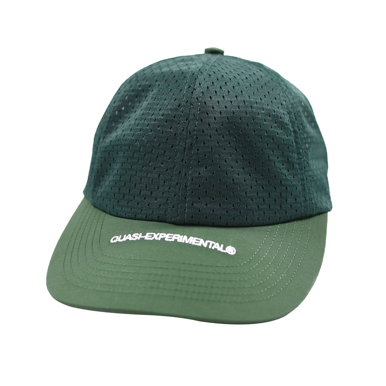 6 Panel Mesh Snapback Hat (Green)
