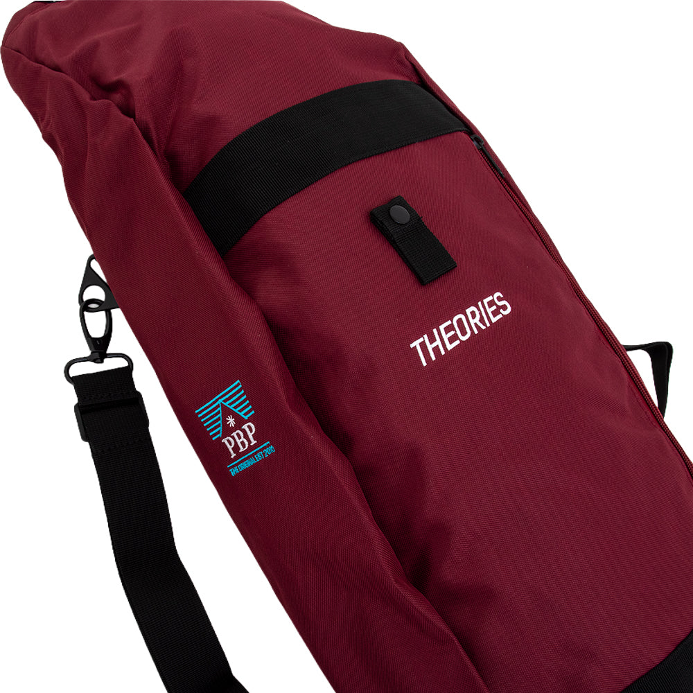 x Pitbull Propaganda Kata 3 Way Skateboard Duffle Bag (Maroon)
