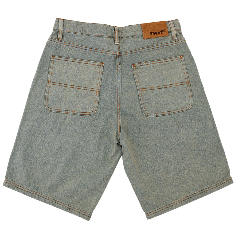 Kinda Loose Double Knee Short (Light Indigo)