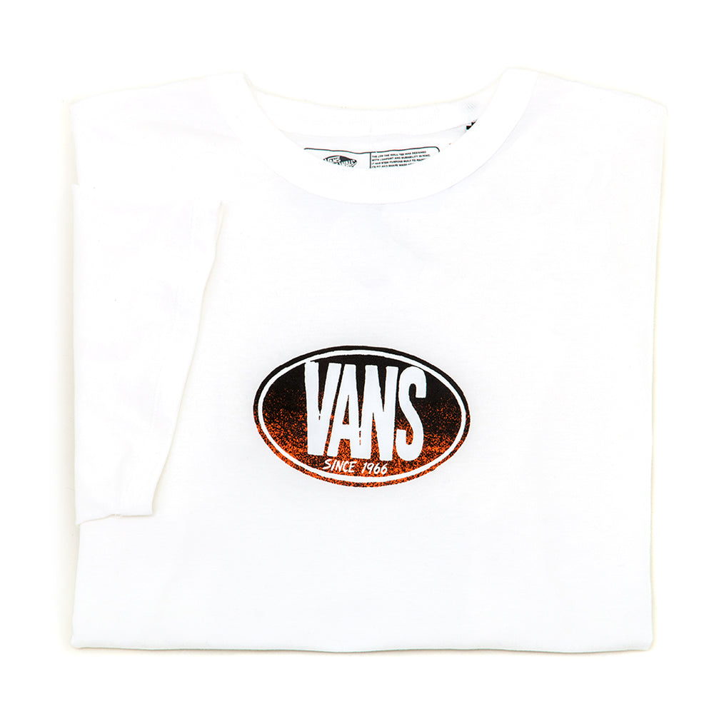 Off The Wall Gradient Logo Loose T-shirt (White) VBU (S)