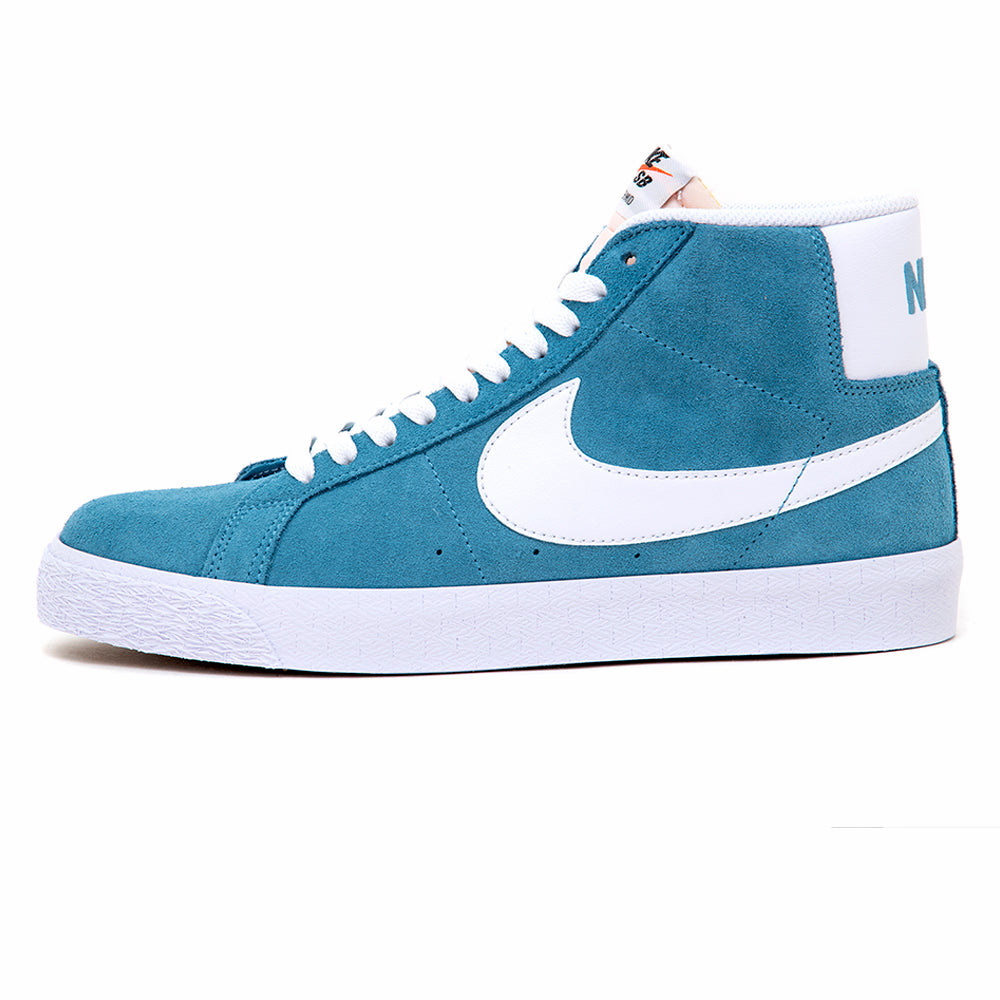 Zoom Blazer Mid (Cerulean / White)