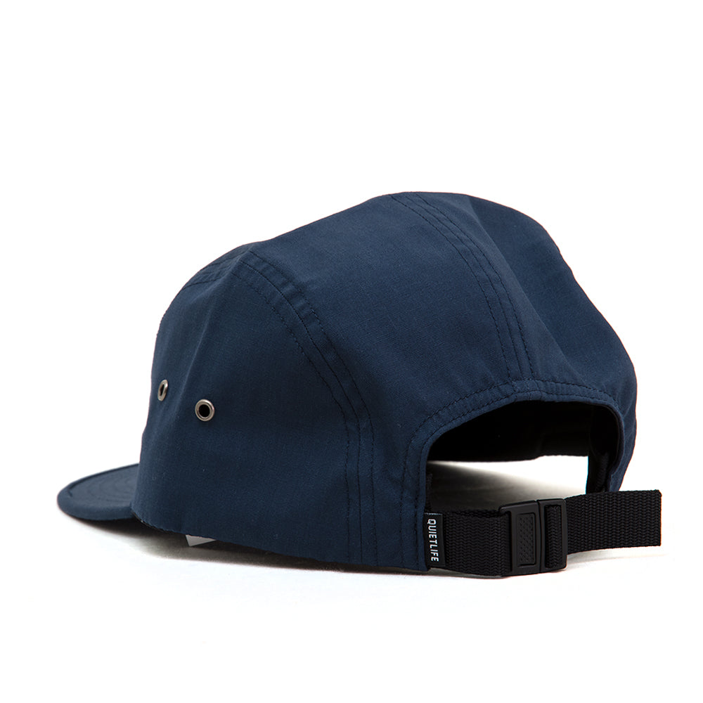 Foundation 5 Panel Strapback Camper Hat (Navy) (S)