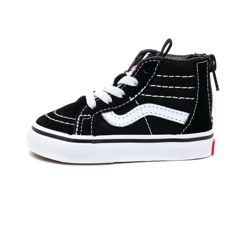 Toddler Sk8-Hi Zip (Black / White) VBU