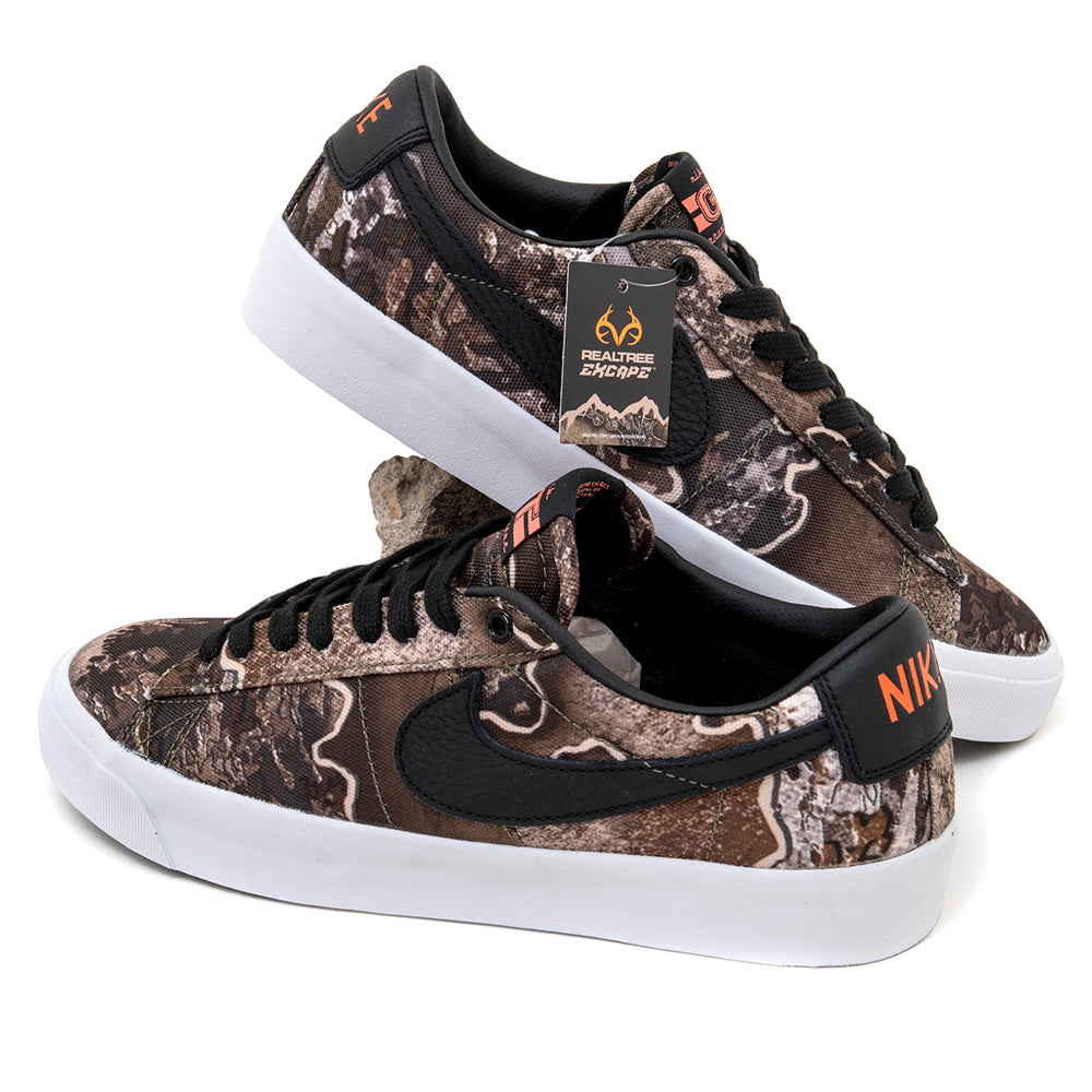 Blazer Low GT PRM - Real Tree (Black / Safety Orange - Black)