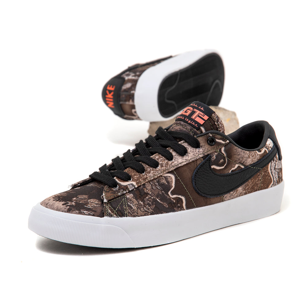 Blazer Low GT PRM - Real Tree (Black / Safety Orange - Black)
