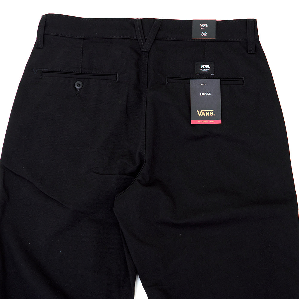 Authentic Chino Loose Pant (Black) VBU