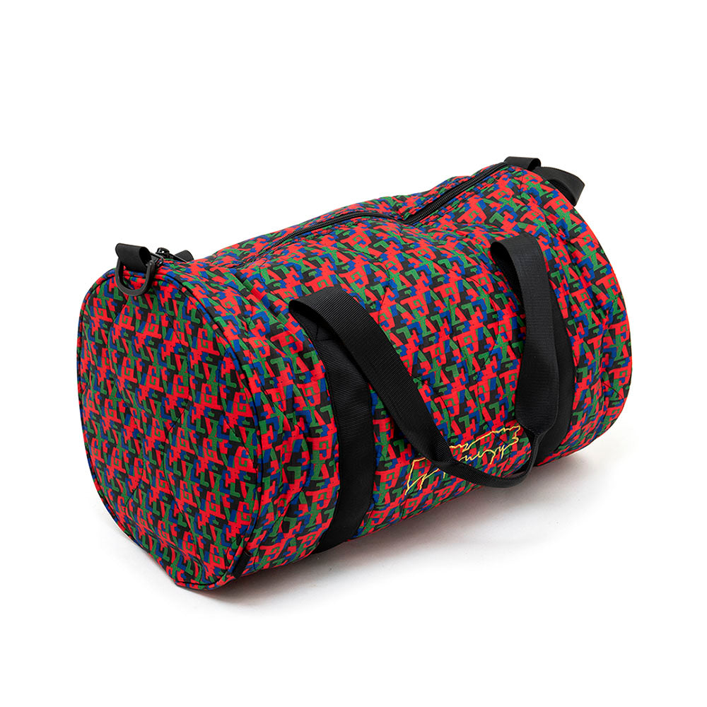 Monogram Gym Bag (Red / Green / Blue / Black) (S)