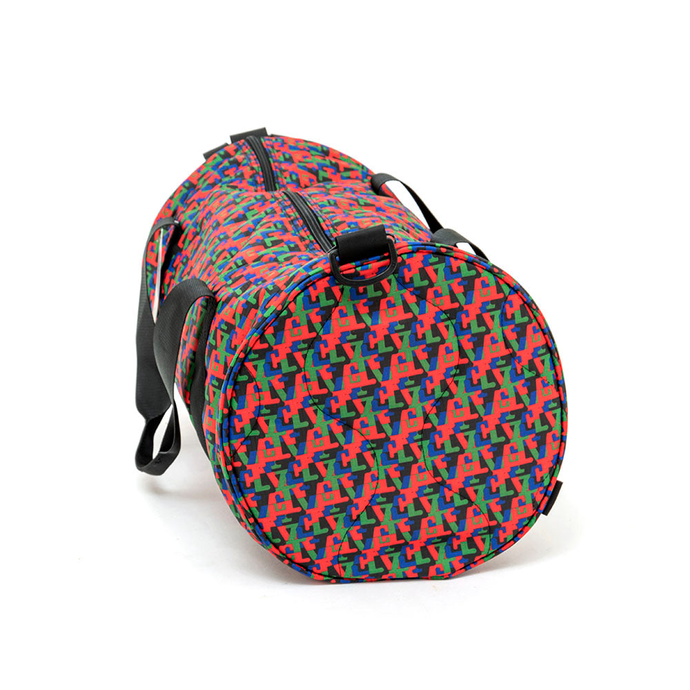 Monogram Gym Bag (Red / Green / Blue / Black) (S)
