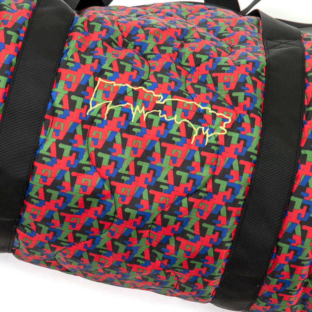 Monogram Gym Bag (Red / Green / Blue / Black) (S)
