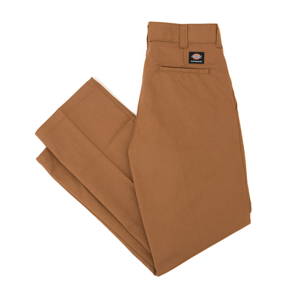 Skateboarding Regular Fit Twill Pants (Brown Duck)