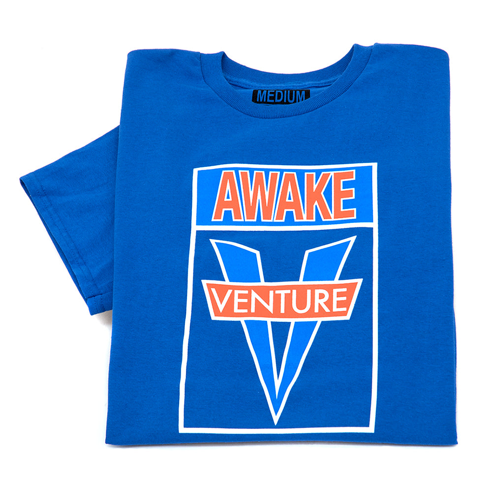 Awake S/S Shirt (Royal / Orange / Blue)