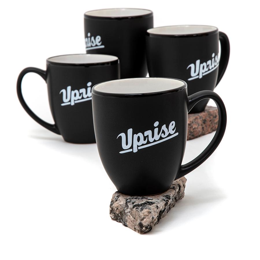 Coffee Mug (Jamieson Bistro) Black/White