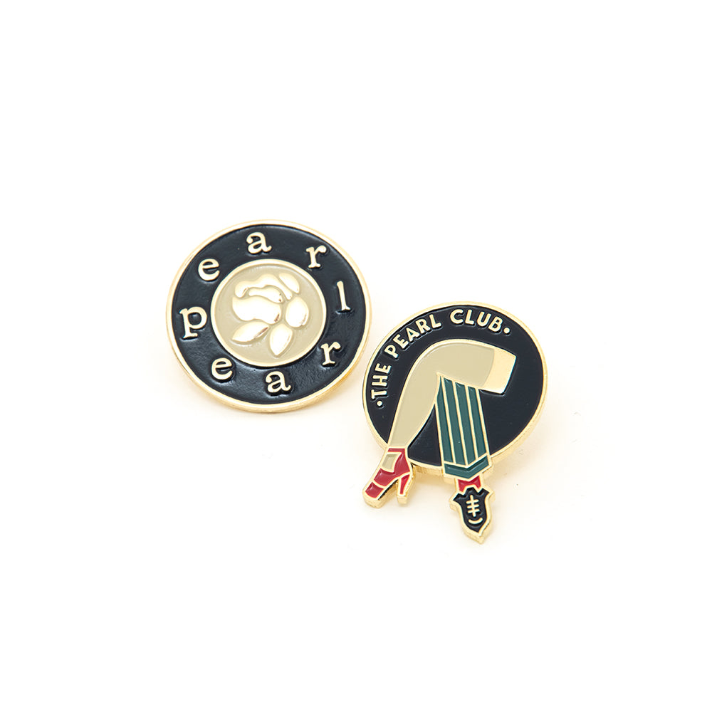 Pearl Club Enamel Pin Set