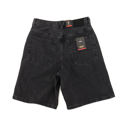 Check-5 Baggy Denim Shorts (Washed Black) VBU