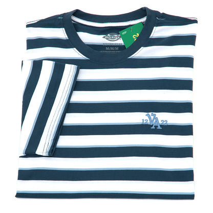 Vincent Alvarez Striped T-Shirt (Airforce Blue Stripe) (S)
