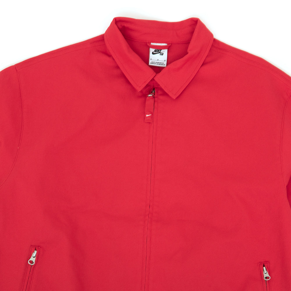 Woven Twill Premium Jacket (University Red)