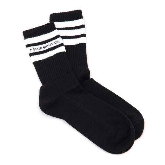 Fat Stripe Sock (Black)