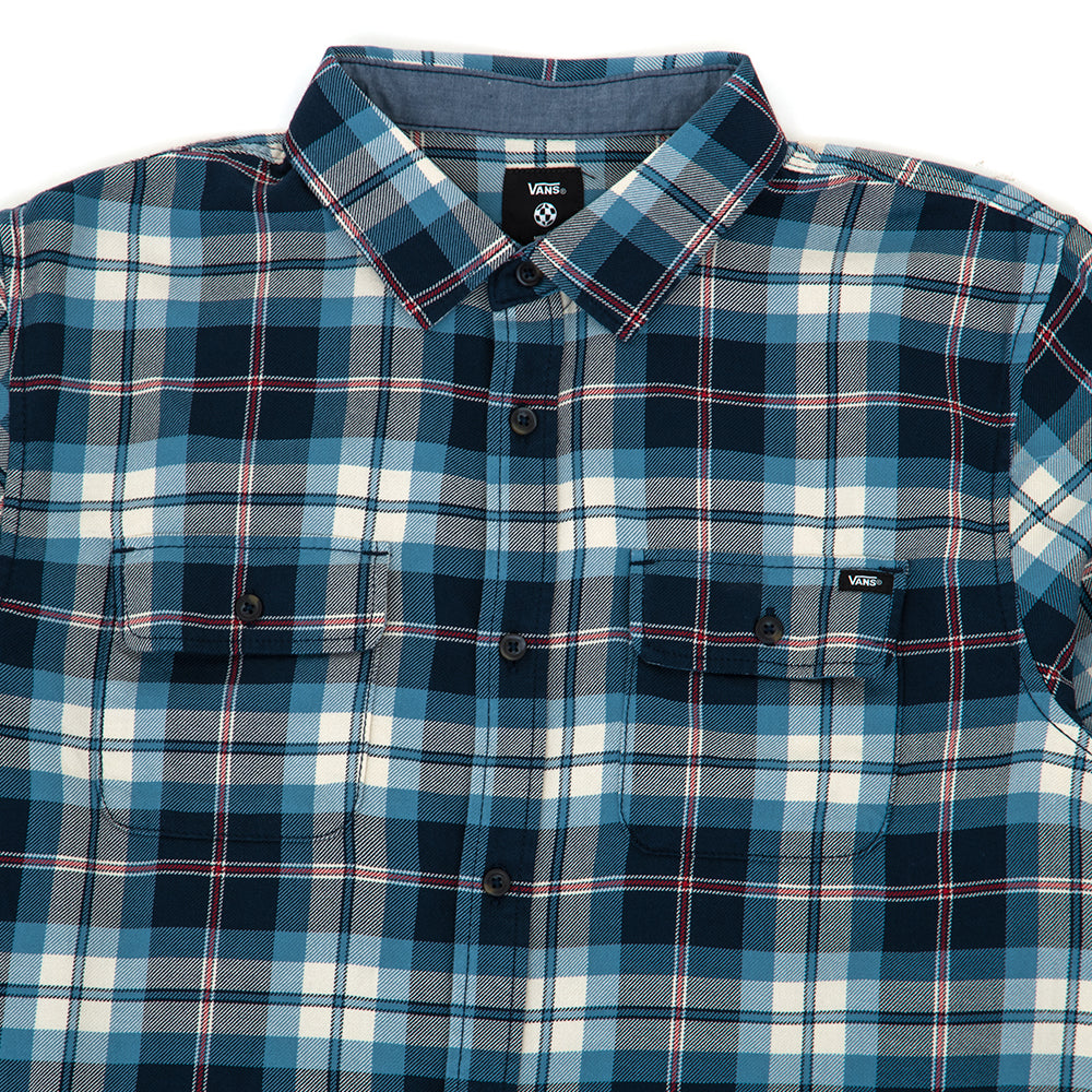 Sycamore Flannel Shirt (Bluestone / Oatmeal) VBU