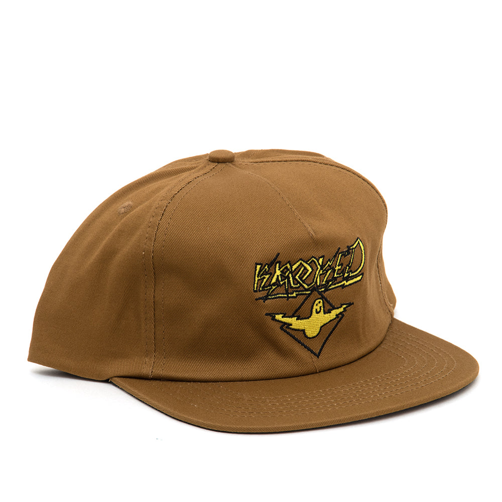 Bird Lightning Adj. Snapback Hat (Tan)