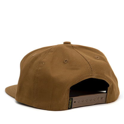 Bird Lightning Adj. Snapback Hat (Tan)