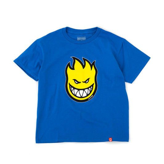 Youth Bighead Fill S/S T-Shirt (Royal / Yellow)