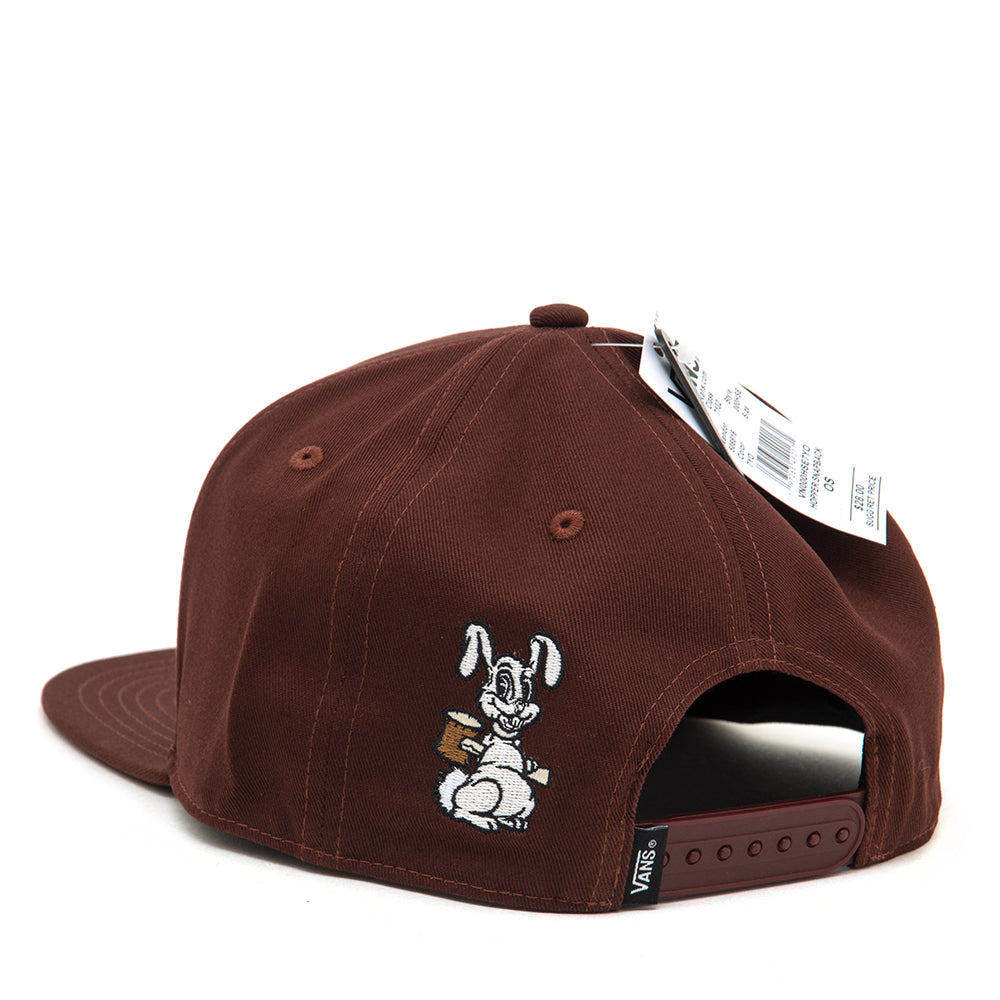 Hopper 5 Panel Snapback Hat (Bitter Chocolate) VBU