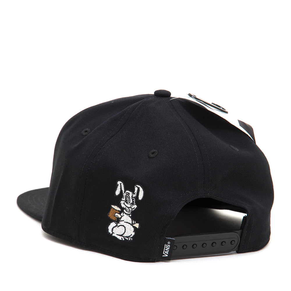 Hopper 5 Panel Snapback Hat (Black) VBU