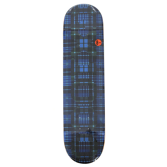 OG Logo Deck Tartan Blue (8.0)