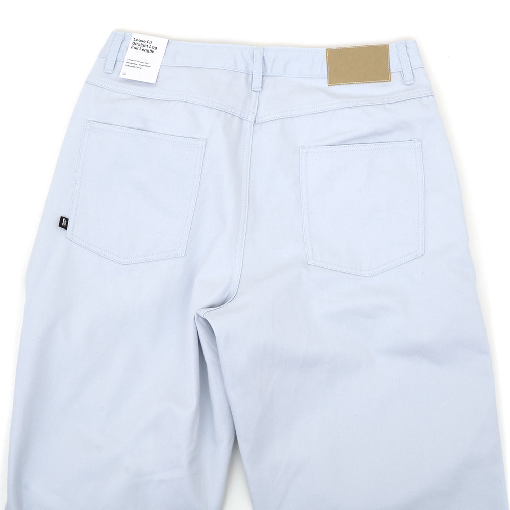 Loose Denim Skate Pants (Football Grey)