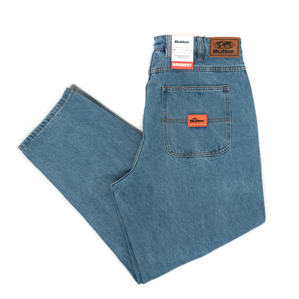 Santosuosso Denim Jeans (Washed Indigo)