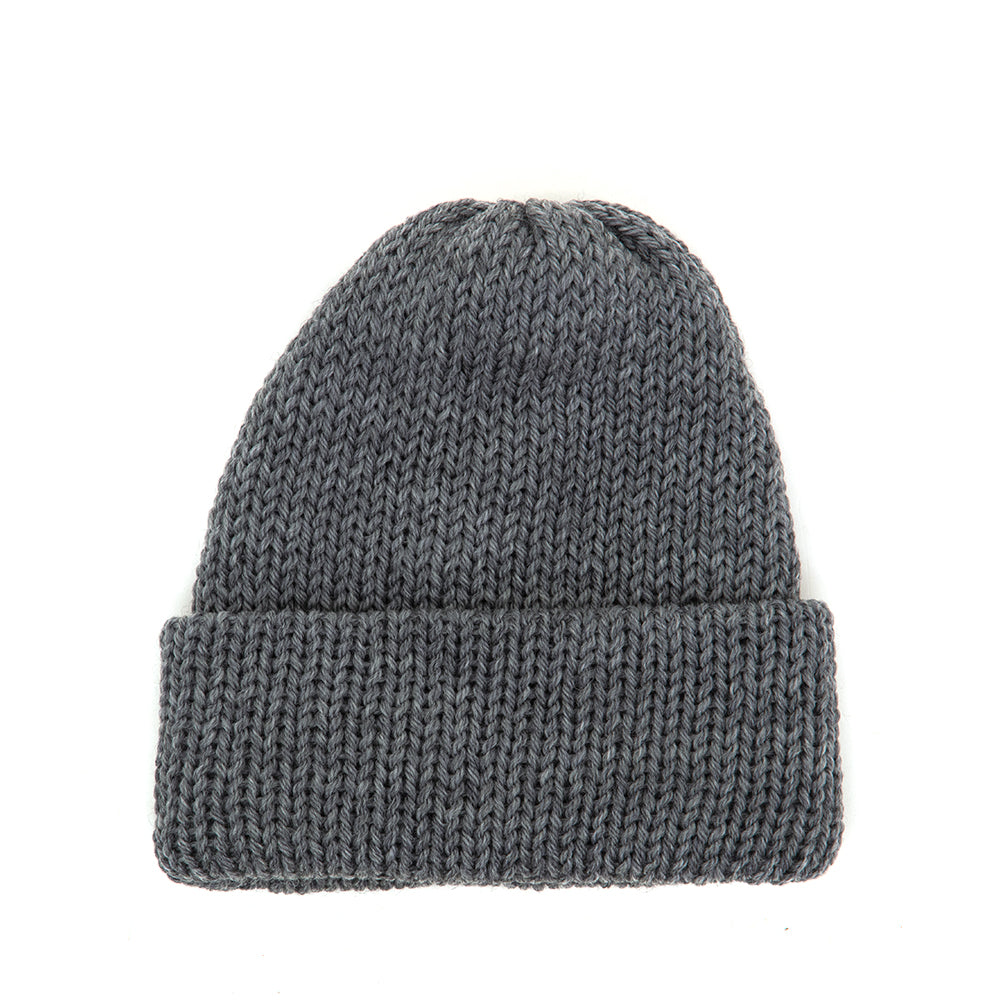 Short Stack Beanie (Grey)