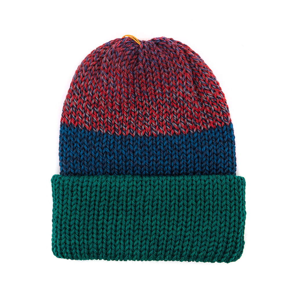 Short Stack Beanie (Red / Blue / Green)