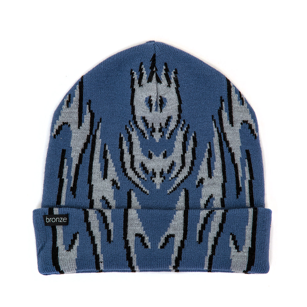 Tribal Sport Beanie (Blue)