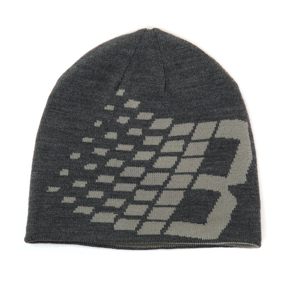 Emo Stripe B Skully Beanie (Grey)