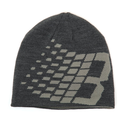 Emo Stripe B Skully Beanie (Grey)