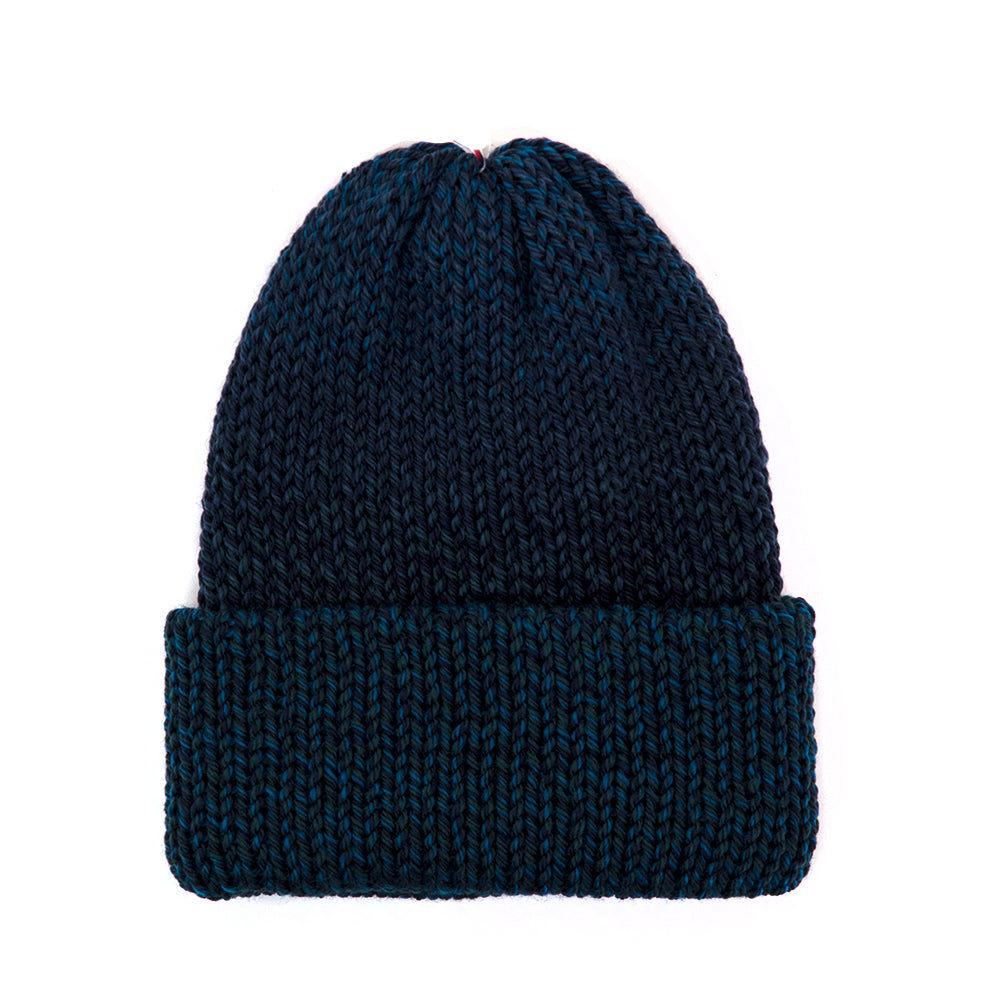 Short Stack Beanie (Deep Blue Sea Fade)