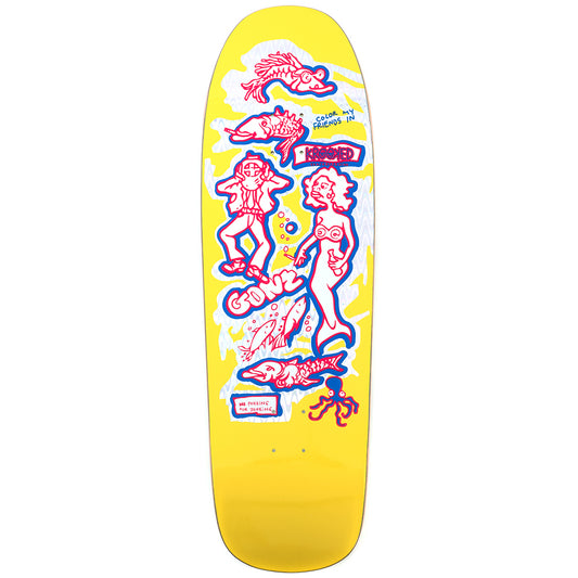 SSD24 Gonz Color My Friends Limited Edition Shaped Deck (9.81)