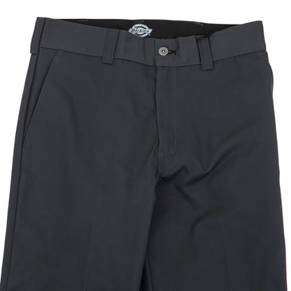 Regular Fit Twill Pants (Charcoal Grey)