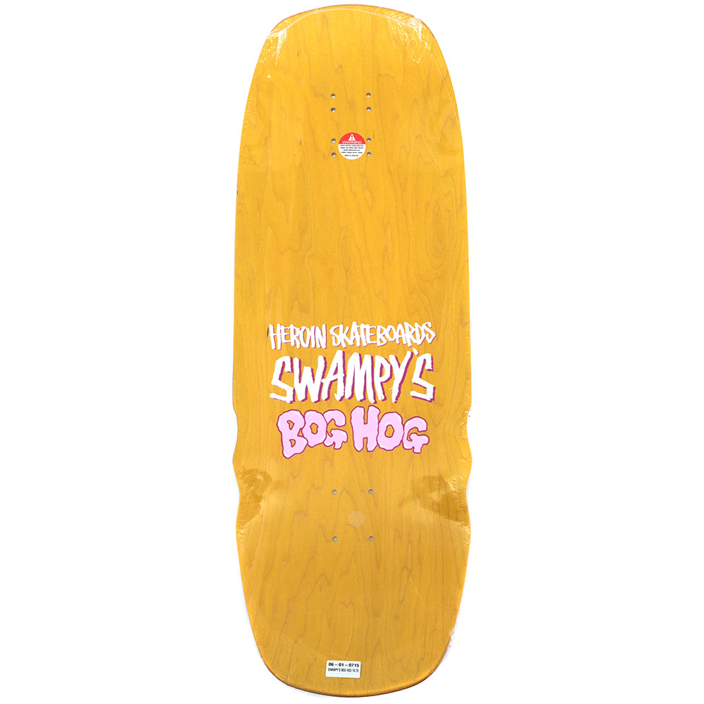 Swampy's Bog Hog Shaped Deck - Wheel Wells (10.75)