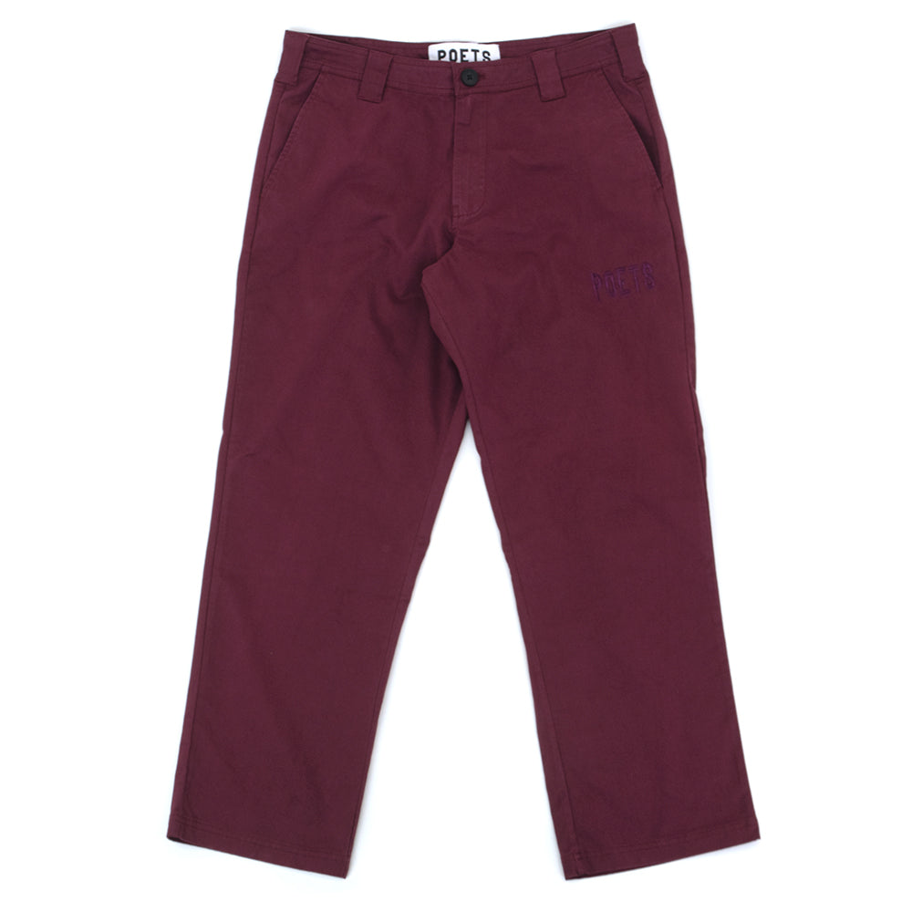 Byrne Pants (Burgundy)