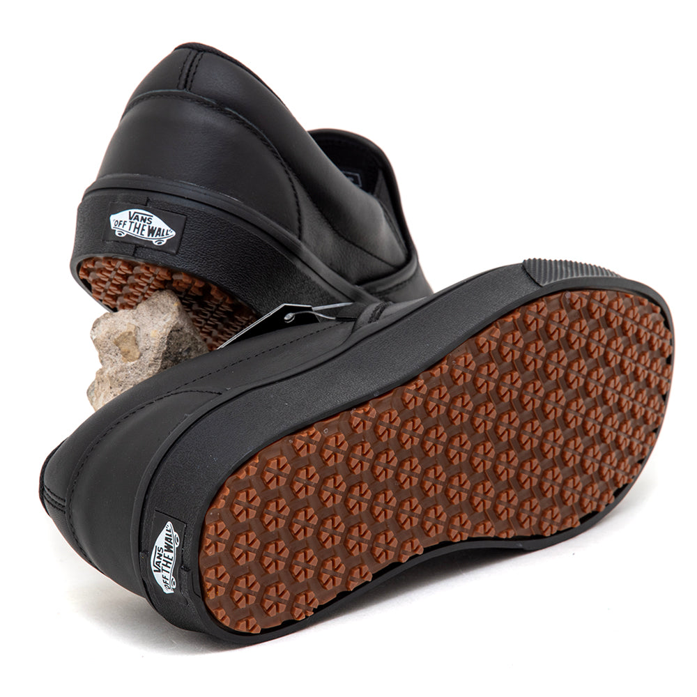 Slip-On Made For The Makers (Leather - Black / Gum)