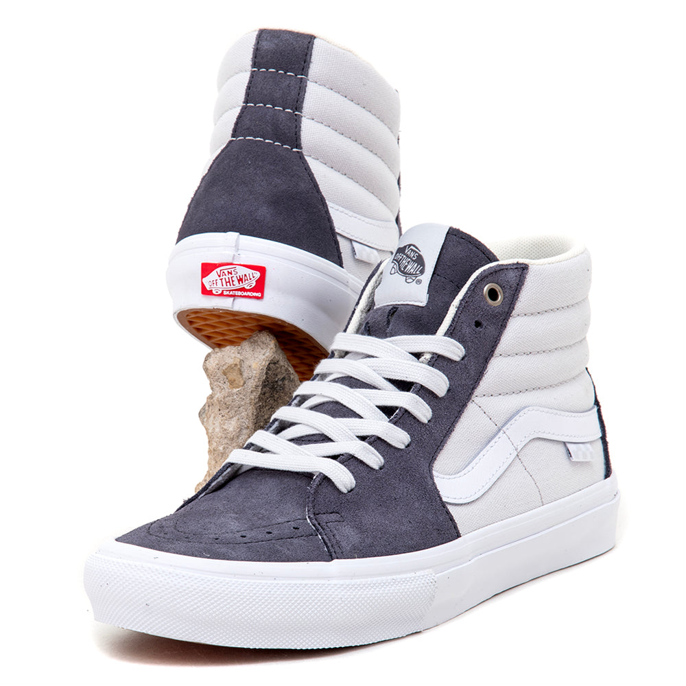 Skate Sk8-Hi (Steel Shadow / Cream)
